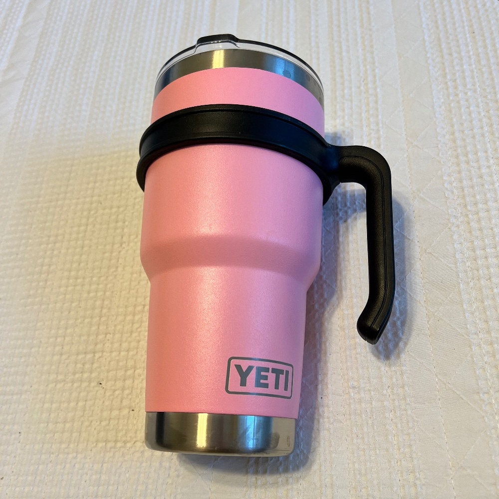 30oz pink Yeti Tumbler